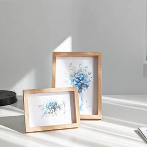 Solid Mango Wood Photo <b>Frame</b> Handcrafted Premium Rustic Modern Premium Elegant Exclusive Quality Table Display Home Decoration - Product Image 2