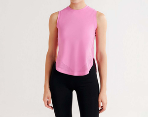 เสื้อกล้ามโยคะไร้แขนไร้ตะเข็บสำหรับผู้หญิง ระบายอากาศได้ดี แห้งเร็ว เสื้อครอปออกกำลังกาย เสื้อกีฬาวิ่งสำหรับออกกำลังกาย - Product Image 4