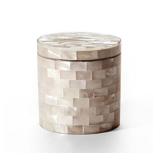 Trending geometric pattern rectangular decorative storage <b>box</b> luxury modern organizer case home decor gift item - Product Image 3