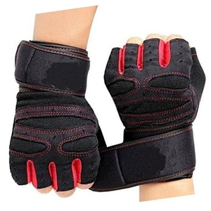 Gants de musculation demi-doigts respirants pour la gym, le fitness, le cyclisme et l'entraînement de force, avec paume antidérapante - Product Image 2