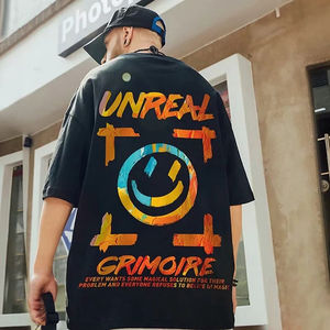 เสื้อยืดผู้ชาย โพลีเอสเตอร์/คอตตอน ถักทอ ทรงปกติ แขนสั้น ระบายอากาศ แห้งเร็ว เป็นมิตรกับสิ่งแวดล้อม ไซส์ใหญ่ พิมพ์ลายแบบซับลิเมชั่น - Product Image 3