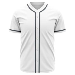 Camiseta de Béisbol para Hombre, Talla Grande, 100% Poliéster, Tejido Transpirable, Absorbe la Humedad, Antibacteriana, Ligera, para Deportes y Uso Diario - Product Image 5