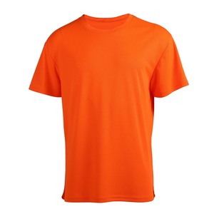 T-shirt Dry Fit en gros pour hommes et femmes, bleu marine, idéal pour la gym |   Vêtements de sport unis personnalisables avec logo pour la performance - Product Image 5
