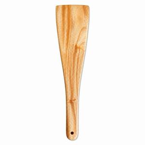 Cuillère de service en bois écologique, finition miroir, design classique, durable, capacité 10 ml, épaisseur 5 mm - Product Image 3