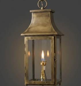 Premium Metal Candle <b>Lantern</b> Modern Decorative <b>Hurricane</b> <b>Lantern</b> Tabletop Patio Wedding Decoration Display - Product Image 1