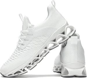 Zapatillas Deportivas de Invierno de Alta Calidad para Correr, Caminar y Entrenar, con Soporte Acolchado, Color Personalizado, Cordones Blancos, Unisex - Product Image 3
