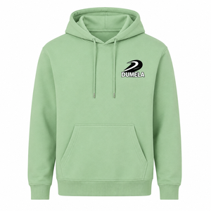 Sudadera con Capucha Blanca Personalizada Dumela, Unisex, Talla Grande, 100% Algodón, Felpa Francesa, Bolsillo Delantero, Informal, Invierno - Product Image 1
