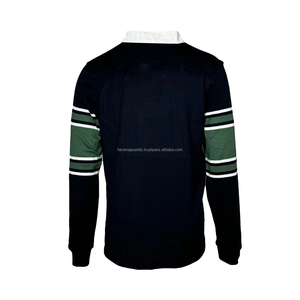 Knitted Rugby Jersey Cotton Available for 280gsm 300gsm 330gsm 350gsm 400gms Rugby Shirt Rugby <b>Jumper</b> - Product Image 4