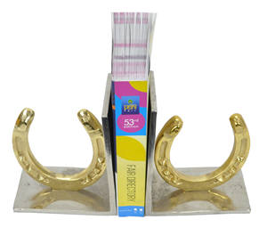 Porte-livres en forme de fer à cheval doré, écologique, pour présentation sur table, organiseur de journaux, décoratif, ensembles cadeaux, vente chaude - Product Image 6