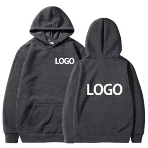 Sweat-shirt à capuche unisexe blanc uni en molleton anti-boulochage surdimensionné, personnalisable avec logo OEM imprimé sur la poitrine et le dos, vente en gros - Product Image 4