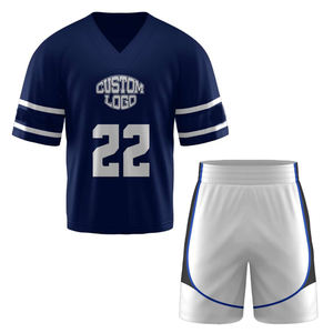 Maillots de lacrosse personnalisés OEM, design sublimé, réversibles, 100% polyester respirant, pour adultes/jeunes, uniformes de lacrosse personnalisés - Product Image 5