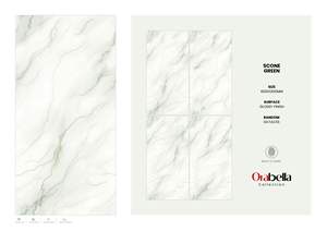 Carreaux de porcelaine architecturaux haut de gamme 60x120 cm 600x1200 mm 24x48 finition brillante grand format surface intérieure premium - Product Image 4