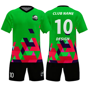 Maillots de football respirants 100% polyester imprimés en 3D à manches courtes et options grandes tailles - Product Image 4