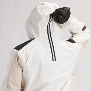 Traje de Esquí Unisex 2026 con Capucha y Cintura Alta, a la Moda, de Color Sólido, Impermeable, Cortavientos, Transpirable, Talla Grande, Conjunto de Dos Piezas - Product Image 6