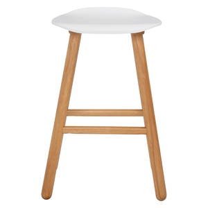 Minimalist Counter Height Chair with Ergonomic Seat for Kitchen Island and Home Furniture - Product Image 2