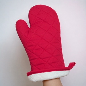 Gant de cuisine en coton 100% premium doublé en tissu éponge - Résistant à la chaleur - Product Image 5