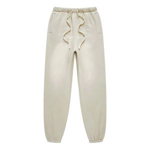 Pantalones Deportivos de Felpa para Hombre, Estilo Vintage, con Efecto Desgastado por el Sol, Algodón Premium, Marca Privada, Fabricante OEM - Product Image 1