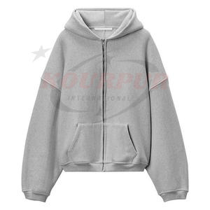 Sudadera con capucha corta de alta calidad, moderna y elegante, en diferentes colores. Sudadera muy recomendada a precio de mayoreo. - Product Image 3