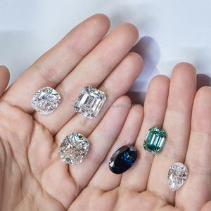 Excellente coupe poire certifiée GIA poire coupe brillante 1.08 carat Vs1 clarté synthétique laboratoire cultivé blanc D couleur Cvd diamants en vrac - Product Image 4