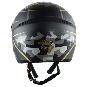 หมวกกันน็อคแบบเปิดหน้า รุ่น M268-2K ผลิตในเวียดนาม วัสดุ ABS คุณภาพพรีเมียม พร้อมกระบังหน้าแบบถอดเร็ว ได้รับมาตรฐาน DOT สภาพใหม่-ROYAL HELMET - Product Image 3