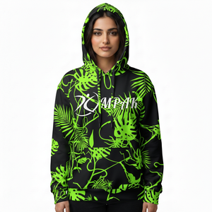 Sudadera con Capucha Unisex Extra Grande y Elegante con Estampado de Sublimación de Alta Definición Diseñada para Marcas de Ropa Urbana - Product Image 1
