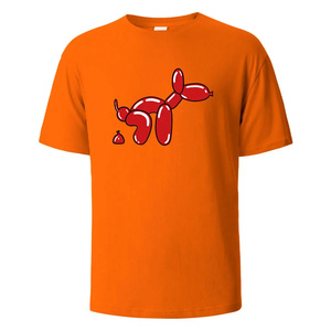 Camiseta Casual de Verano, Corte Regular, Estampada, Manga Corta, Cuello Redondo, Algodón Puro, Transpirable, Sostenible, 220g, AI-TS-18 - Product Image 4