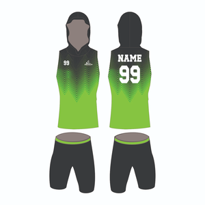 Uniformes de Fútbol Americano 7v7 Personalizados al por Mayor, Conjuntos de Camiseta y Pantalones Cortos de Compresión Transpirables para Flag Football - Product Image 4