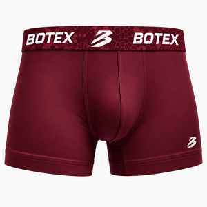 Calzoncillos Boxer Deportivos para Hombre Botex, Paquete de 3, Corte Medio, Transpirables, Ecológicos, Antibacterianos, de Secado Rápido, Tejido 100% Algodón, Rojo y Negro - Product Image 2