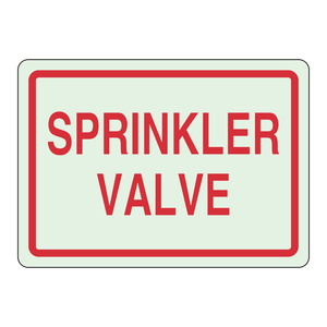 Señal de Válvula de Riego Brady - Señal de Advertencia de Alta Visibilidad para Interiores/Exteriores para la Seguridad de las Instalaciones - Product Image 3