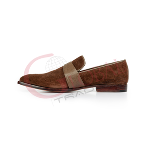 Chaussures mocassins pour hommes en cuir véritable de qualité supérieure, style daim, fabriquées à la main, décontractées et tendance – Grande Vente - Product Image 6