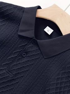 เสื้อเชิ้ตแขนสั้นผู้ชายสไตล์ลำลอง ผ้าทวิลล์สีพื้น ปกคอพับ ระบายอากาศได้ดี น้ำหนักเบา เป็นมิตรกับสิ่งแวดล้อม แฟชั่นฤดูร้อน สำหรับผู้จำหน่าย - Product Image 3