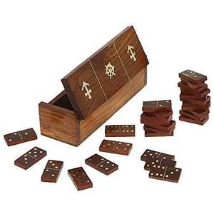 Jeux de société classiques en bois faits à la main pour l'intérieur, éducatifs, écologiques, design traditionnel, ensemble multi-pièces pour usage domestique - Product Image 4
