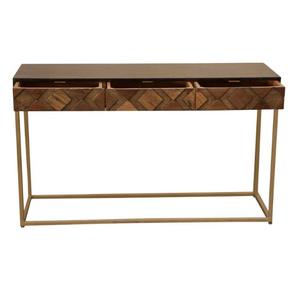 Midcentury Modern Solid Wood <b>Console</b> <b>Table</b> with Drawer <b>Storage</b> Eco-Friendly Durable Easy to Clean for Living Room & Hotel Use - Product Image 1