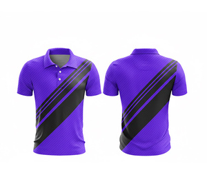 Lightweight Moisture Wicking Sublimation Polo Shirt Durable Stitching for Men Women Youth Quick-Dry Dry-Fit Active - Product Image 6