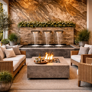 Autumn White Translucent Stone Veneer <b>Sheet</b> Soft Neutral Glow Finish for Backlit Interior Walls Ceilings Decorative Use - Product Image 1