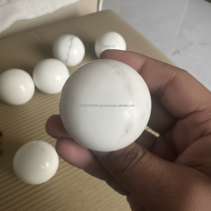 Tirador de Gabinete Minimalista de Mármol Blanco Natural |   Muebles Decorativos de Piedra para Dormitorio, Sala de Estar, Hotel, Cocina - Duraderos - Product Image 3