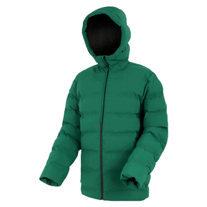 Veste d'hiver pour homme OEM, chaude, réversible, à capuche, imperméable, coupe-vent, isolée, matelassée, en softshell avec doublure en sherpa - Product Image 4