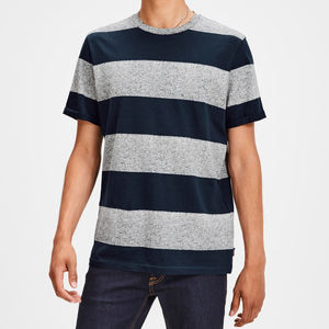 Camisetas al por mayor - ¡Gran oferta! Camisetas personalizadas para hombre con logo, ajuste oversize, 100% algodón, antipilling, patrón geométrico - Product Image 1