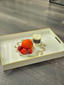 Premium Lacquer Serving Tray Handmade Wooden <b>Lacquerware</b> - Product Image 4