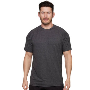 Summer Men's Active Quick Dry Crew Neck Workout Short Sleeve Bulk Elastic Breathable Skin Friendly Fabric TShirt - Product Image 3
