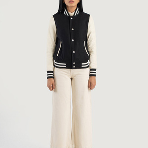 Winter Fashion Women's Clothing Ladies <b>Varsity</b> <b>Jackets</b> High Quality Woolen Letterman <b>Jackets</b> Suppliers and Manufacturers - Product Image 6