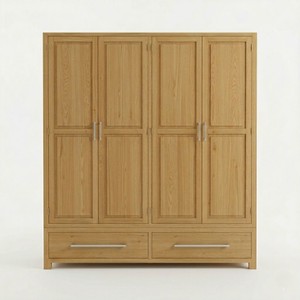Ensemble de chambre moderne fabriqué au Vietnam, lits jumeaux en bois durables de plusieurs tailles, meubles de qualité pour la maison, lit, armoire, personnalisable, 3 pièces - Product Image 6