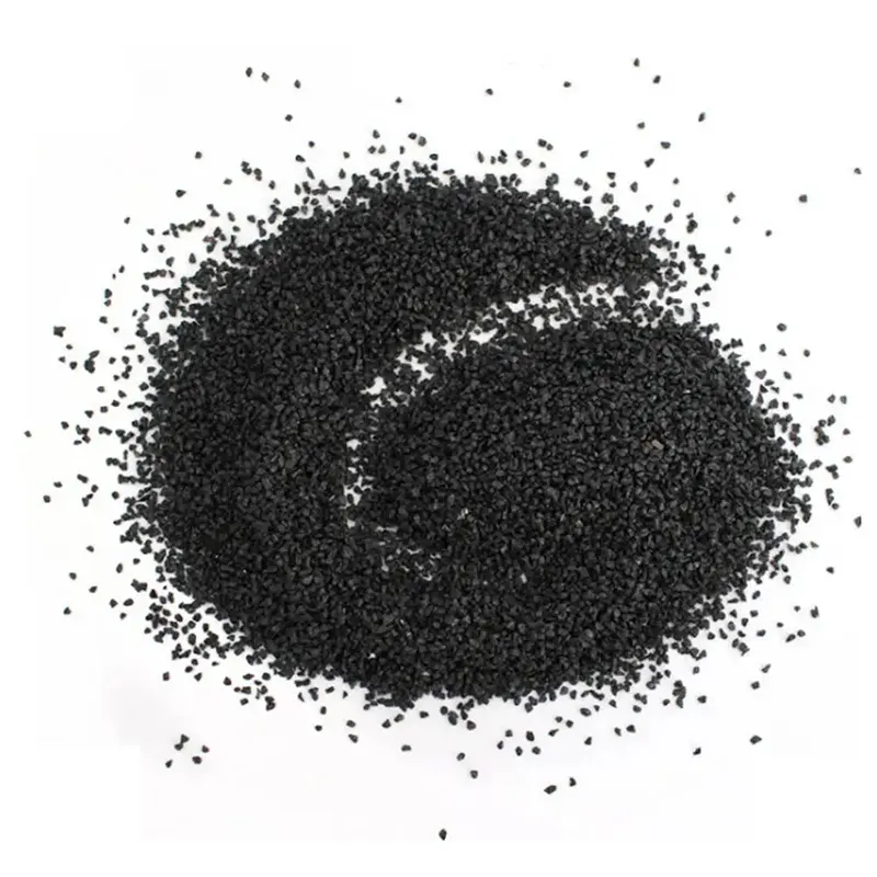 Applied to rough machining moderate hardness black corundum high toughness black corundum