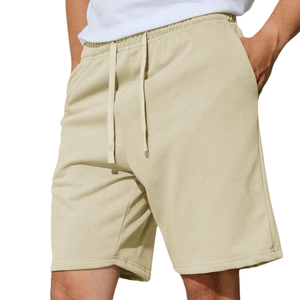 Pantalones Cortos Deportivos para Hombre, de Felpa Francesa, para Entrenamiento, Fitness, Running, Casuales, con Cintura Elástica, Logotipo Personalizado, OEM - Product Image 6