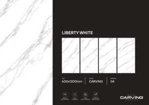 Azulejos de porcelana tallados de primera calidad, tamaño 600x1200, azulejos grandes para pisos y paredes para interiores residenciales modernos - Product Image 4