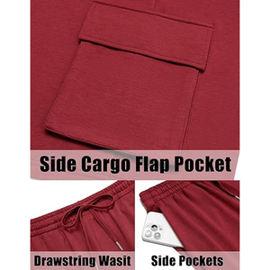 Conjunto de 2 Piezas para Hombre, Fabricante, Camiseta de Algodón de 220 GSM, Pantalones Cortos Cargo, Estilo Casual, OEM, ODM, Suministro al por Mayor - Product Image 6