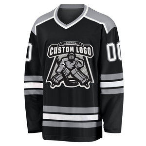 Maillot de hockey sur glace personnalisé respirant de haute qualité – Vente en gros, design tendance avec votre propre logo, respirant, OEM - Product Image 5
