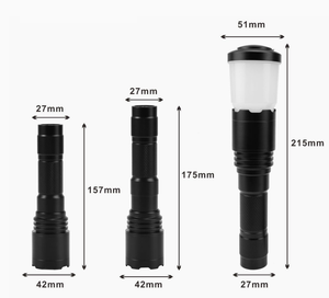 Lampe de <span class=keywords><strong>camping</strong></span> rétractable 2-en-1 pour l'extérieur, pliable et portable, pour éclairage de tente - Product Image 4