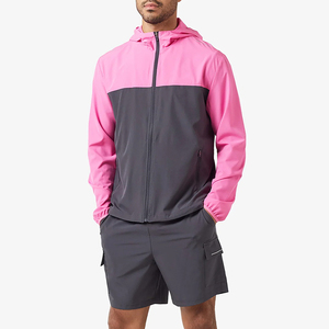 ชุดแจ็คเก็ตกันลมและกางเกงขาสั้นแบบสปอร์ต น้ำหนักเบา สไตล์สตรีทแวร์ สำหรับผู้หญิง ทำจากไนลอน ชุดวอร์มกันลม - Product Image 3