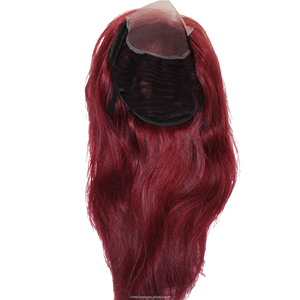 Conjuntos de pelucas de cabello humano con cierre, 100% cabello humano real, fácil de usar, ajuste seguro, transpirable, cómodo, transparente HD - Product Image 4